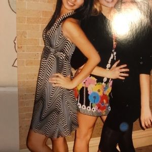 Express print woven dress